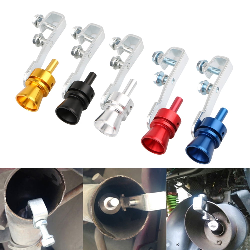 BAETEUY Car Turbo Sound Whistle Exhaust Pipe Fake Blowoff Valve