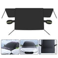 thumbnail image 1 of BAETEUY Car Windshield Snow Cover with Magnets Oxford Cloth Sun Frost Freeze Protection Reflective Universal Auto SUV Winter Front Windscreen Ice Cover Guard Protector, 1 of 7
