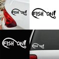 thumbnail image 1 of BAETEUY FISH ON Fishing Hook Car Styling Decals, 1 of 5