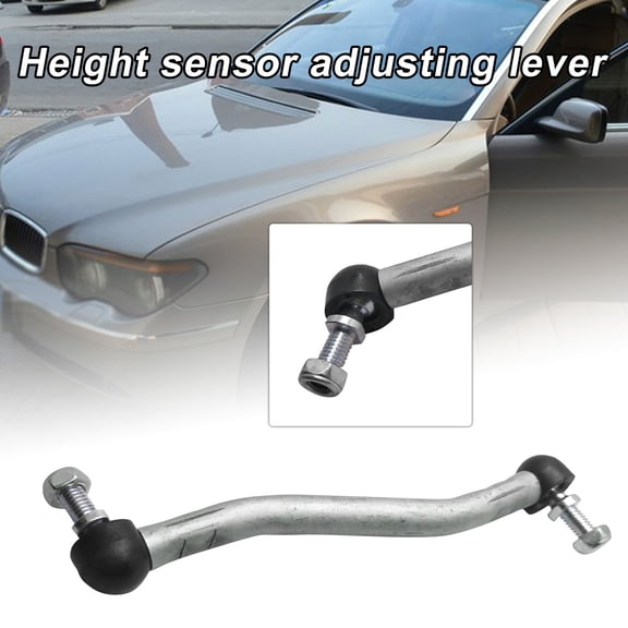 BAETEUY Headlight Level Sensor Connector Link Rod Metal Front Link Rod - 31126755466 for BMW E66 E65