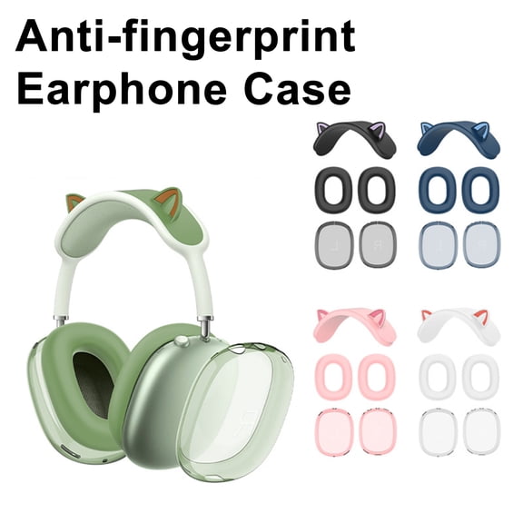 BAETEUY Headphone Protective Cover - 360-Degree Protection, Anti-Slip Waterproof Silicone Case for AirPods Max