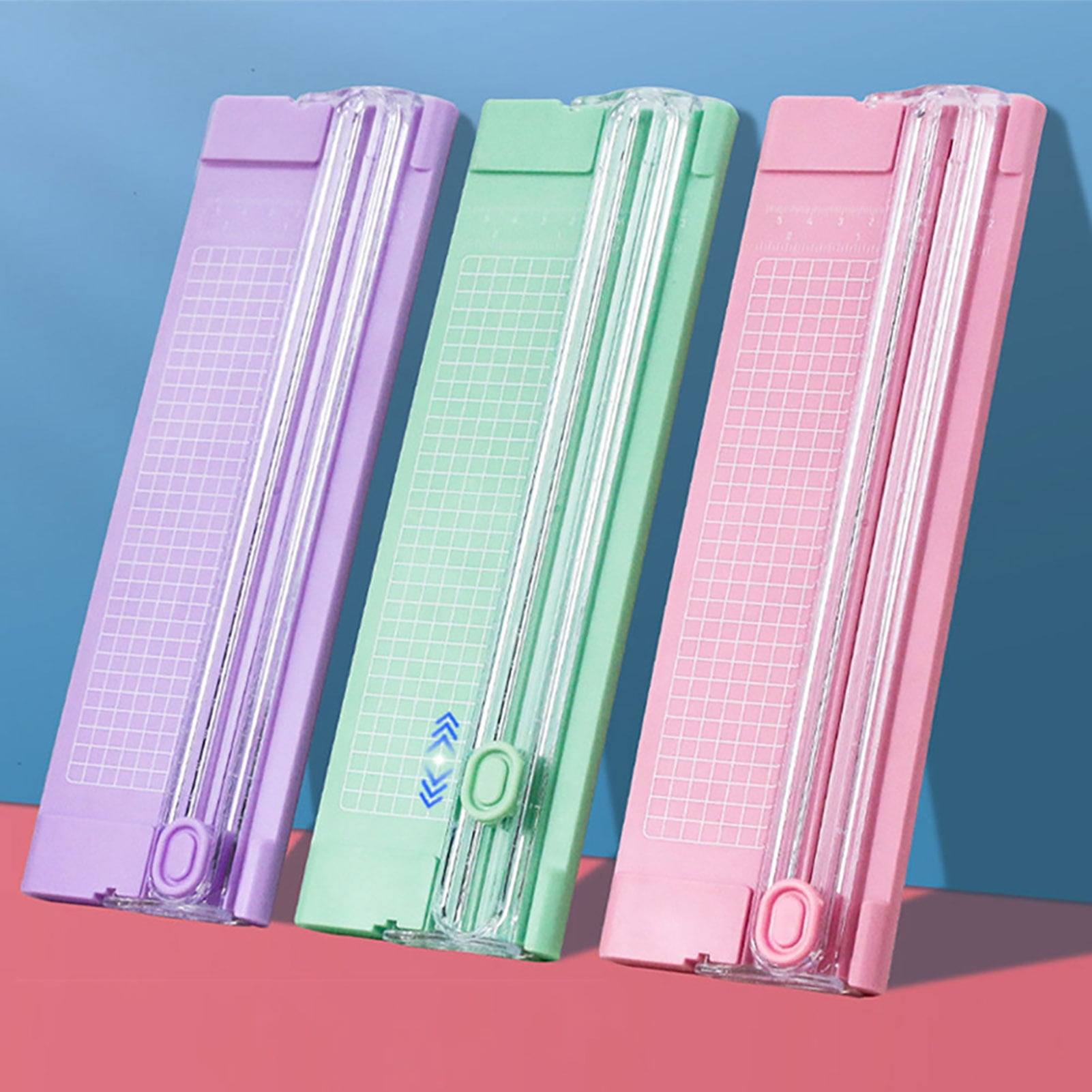 BAETEUY Paper Trimmer with Precise Graduation Portable Accurate A4 Two