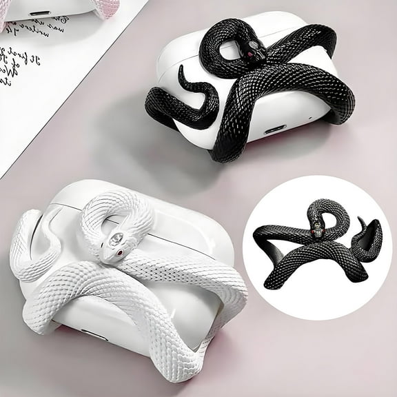 BAETEUY Snake Earphone Protective Case for Airpods Pro/Pro 2 - 3D Snake Design