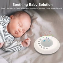 BAETEUY Sound Machine, 28 Soothing Sounds, Adjustable Volume, Rechargeable, Compact Design, White Noise Machine with Light, Perfect for Sleep and Relaxation