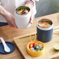 thumbnail image 1 of BAETEUY Tumbler Cup Retain Freshness Fadeless Stainless Steel Tea Coffee Mug Soup Bottle for Outdoor, 1 of 8