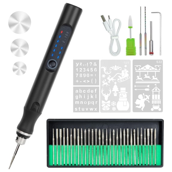 BAETEUY USB Rechargeable Engraving Pen Cordless Mini Electric Engraver Etching Machine Rotary Tool Engraved Jewelry Glass Stone Tool
