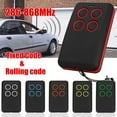thumbnail image 1 of BAETEUY Universal 4-Button 286-868MHz Fits Fixed Rolling Code Garage Door Multi Remote, 1 of 8