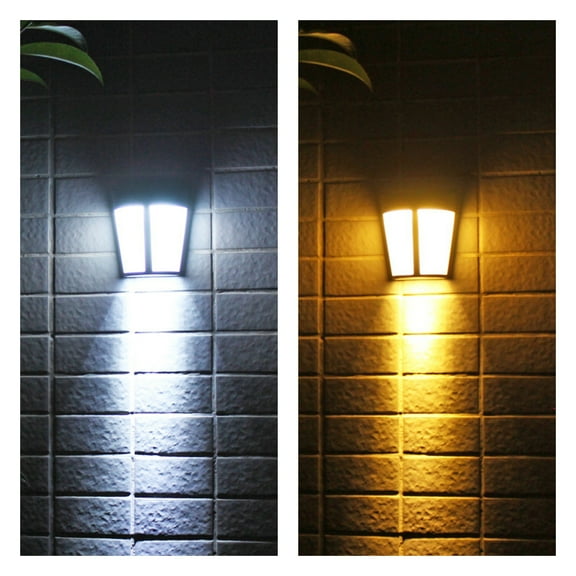 BAETEUY Waterproof Wall Light LED ABS Super Bright Solar Street Lamp for Porch