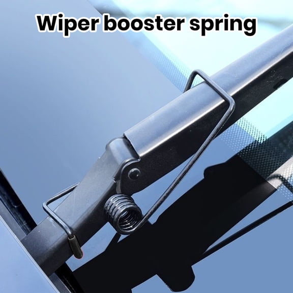 BAETEUY Windshield Wiper Arm Pressure Spring Booster Improved Visibility Universal Easy to Install Car Window Wiper Arm Pressure Spring Kit