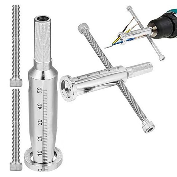 BAETEUY Wire Twisting Tool, Cable Twister, High Precision, Durable Construction, Quick Connector, Twist Wire, Power Tool Accessories, Perfect for Electrical Work