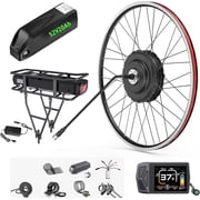 BAFANG 48V 500W Rear Hub Motor Kit with 52V 20Ah Shark Battery - G020 Ebike Conversion Kit for 135MM-142MM Rear Dropout 26 Wheel Electric Bike Conversion kit for Mountain / City Bicycle