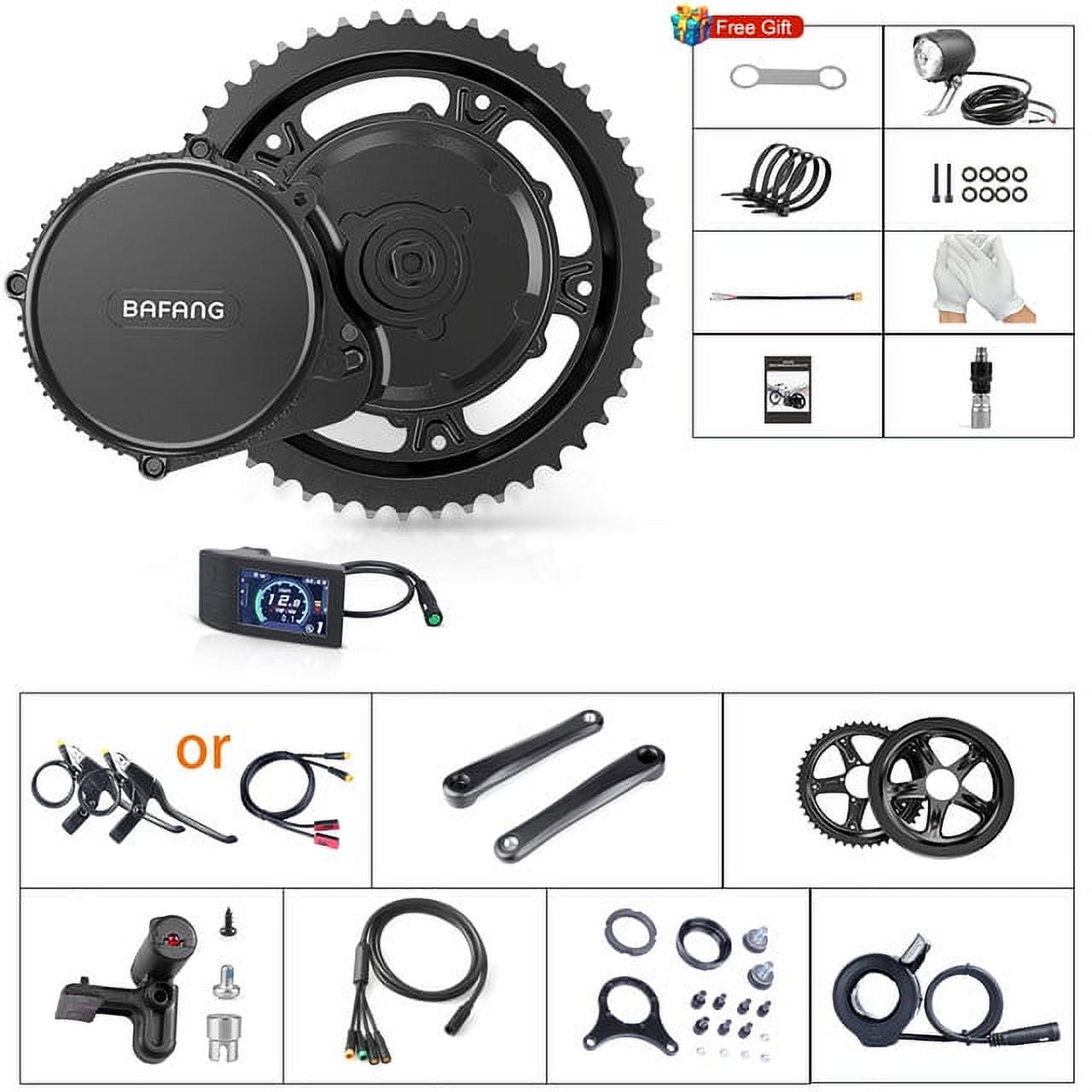 BAFANG BBS02B 48 V 750 W Mid Drive Electric Bike Conversion Kit for  Mountain and Road Bike 