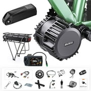 BAFANG Ebike Conversion Kit 1000W BBSHD 48V Electric Mid Drive Bike Kit 68-73MM Mountain Bike Road Bike EKD01 Display （No Battery）