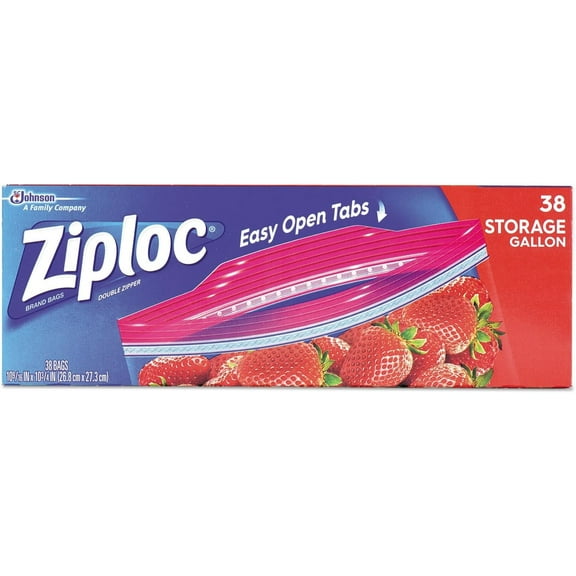BAG ZIPLOC EZOPN GAL38CT