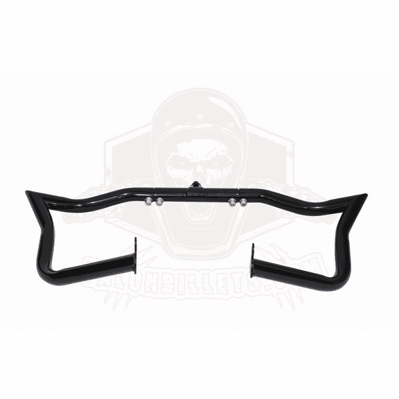 BAGGER CUSTOM ENGINE GUARD HIGHWAY CRASH BAR FOR HARLEY TOURING ROAD KING ELECTRA STREET GLIDE ULTRA 1.5" TUBE SIZE 2009-2025 BLACK