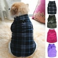 thumbnail image 1 of BAGGUCOR Cozy Fleece Padded Vest with Traction Ring, Purple, Medium, 1 of 7