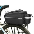 thumbnail image 1 of BAGGUCOR Cycling Bicycle Rear Rack Storage Luggage Pouch 38x15.5x16cm, Black and Gray, 1 of 8