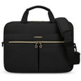 thumbnail image 1 of BAGSMART 15.6" Laptop Bag Briefcase, Computer Messenger Bag, Business Work Travel Laptop Shoulder Bag, Carrying Handbag Laptop Sleeve Case for Women & Men, Black, 1 of 8
