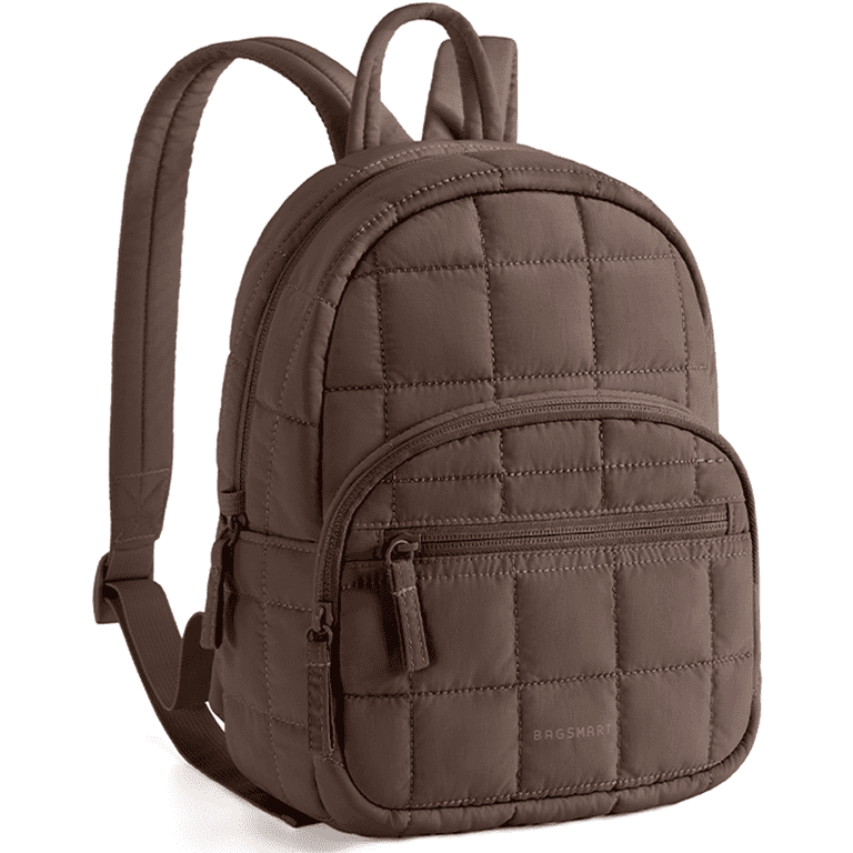 BAGSMART Backpack Purses for Women,Lightweight Quilted Mini 