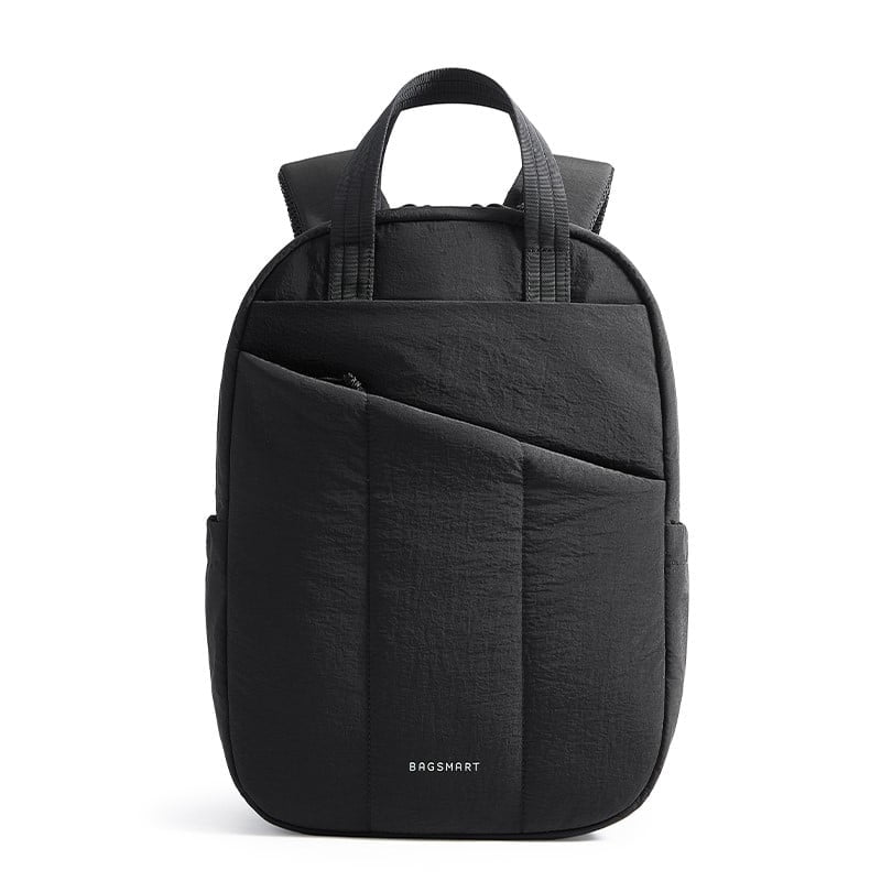 bagsmart slim business laptop backpack for Women, Travel Backpack with Large Side Pocket, 15.6 Inch Work College Backpack Purse, Waterproof Teacher Bag, Black : Electronics or hitting the gym BAGSMART - Brandclub - BAGSMART