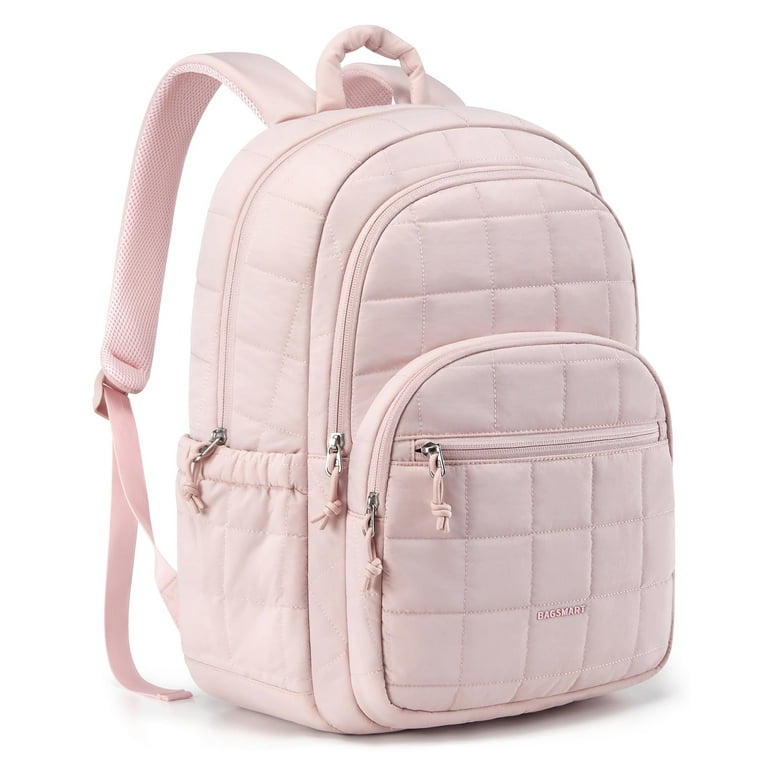 BAGSMART College Laptop Backpack, Travel Laptop Backpack for Women