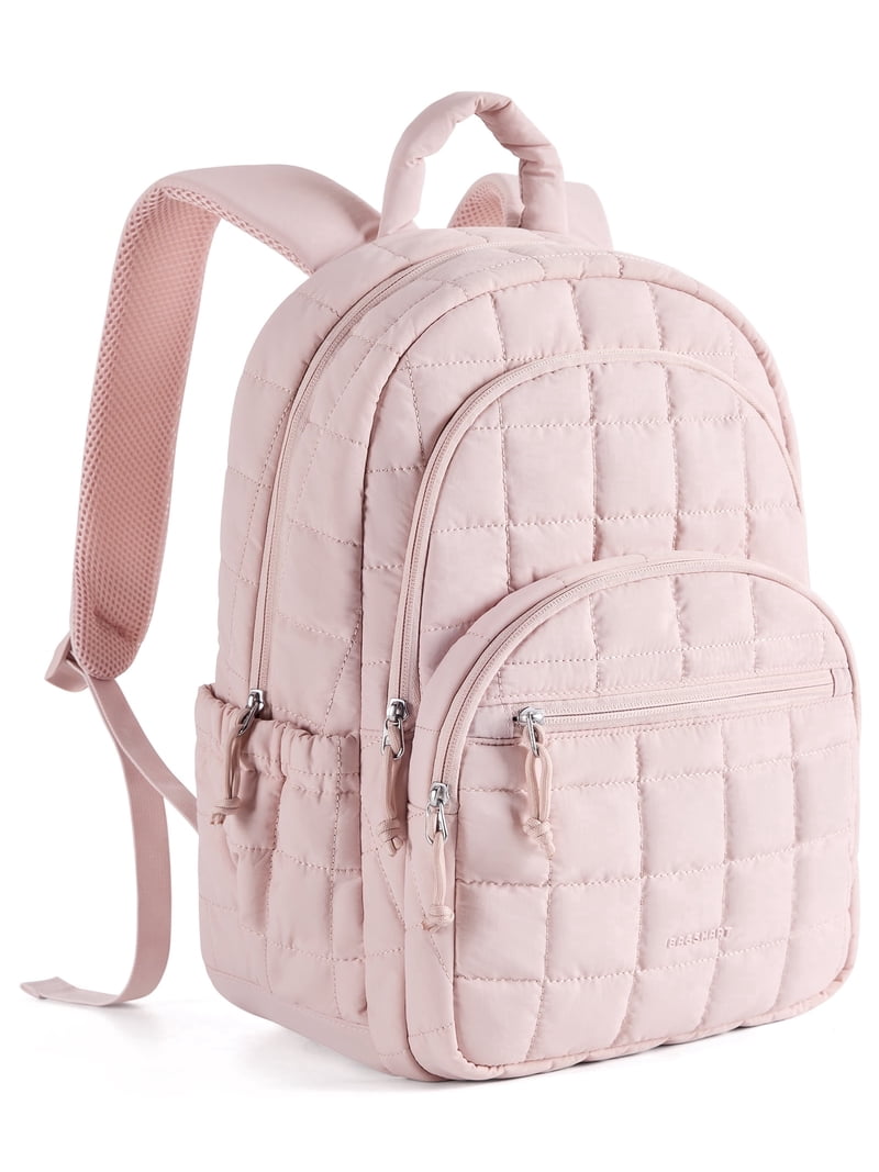 backpack women with laptop compartment Mancro College for 15.6 Inch Laptop Sleeve, Pink There is built Backpack Bag for Men and