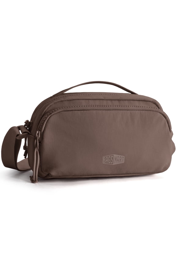 Crossbody Bag for Women, Small Shoulder Handbag with Adjustable Straps for Everyday Carry, Casual, Travel, Coffee