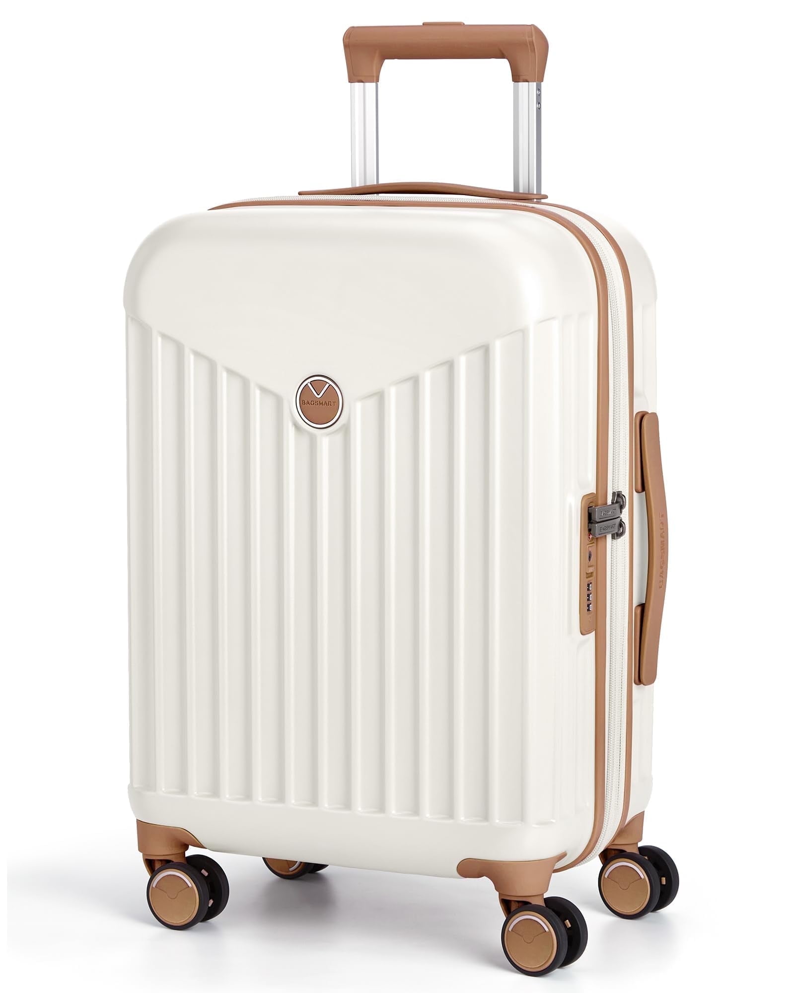 BAGSMART Hardside Expandable Luggage With Spinner Wheels, PC