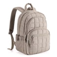 thumbnail image 1 of BAGSMART College Backpack, Lightweight Bookbag with 15.6 inch Laptop Compartment, Fashion Daypack for Casual Work Commuter Camel, 1 of 7