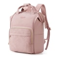 thumbnail image 1 of BAGSMART 17" Laptop Backpack for Adults, College Bookbag Business Computer Casual Daypack for Work Trip Commuter, Upgraded Pink, 1 of 6