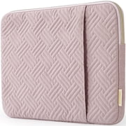BAGSMART Laptop Sleeve Case for 15"-15.6" HP, Dell, Lenovo, Acer, Asus Notebook, Protective Soft Padded Zipper Cover Car
