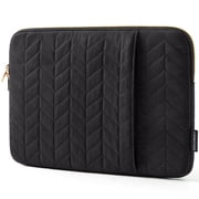 BAGSMART Laptop Sleeve for 13-13.3" Notebook, Protective Soft Padded Zipper Cover Carrying Computer Bag with Pocket, Compatible with MacBook Air/Pro Chromebook 