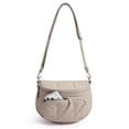 thumbnail image 1 of BAGSMART Puffer Crossbody Bum Bags for Women, Small Cross Body Purses for Women Travel & Work, Quilted Water-resistant Hobo 4L, Quilted, Puffy, Mom, Everyday bag,Camel, 1 of 7