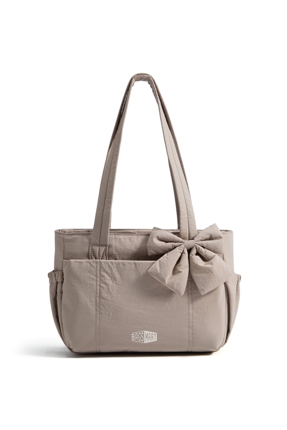 Crush Everyday Tote Bag for Women, Lightweight Tote Bag Casual Handbags for 13-Inch Laptop, Travel, Work, Beach, Gym, Shop, Camel