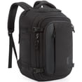 thumbnail image 1 of BAGSMART Travel Backpack Carry on Flight Approved, 28L Lightweight Backpack Fits 17.3 Inch Laptop for Men Women, Water Resistant Personal Item Travel Bag with USB Charging Port, Black, 1 of 7