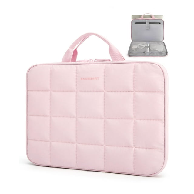 BAGSMART Upgrade Laptop Sleeve Bag with Antitheft Zipper, 13"14