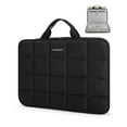 thumbnail image 1 of BAGSMART Upgrade Laptop Sleeve Bag with Anti-theft Zipper, 13"-14" Shockproof Protective Laptop Case Cover Computer Bag Compatible with Dell, HP, Lenovo, Black, 1 of 8