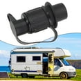 BAGUER 12V 3Pins Electrical Cable Connector Plug Socket for Trailer