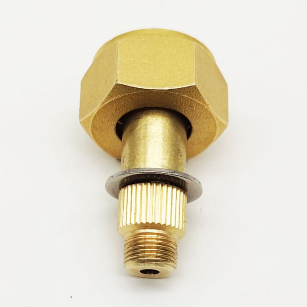 BAGUER 1pcs Outdoor Lpg Gas Tank Steel Cylinder Adapter Copper+Aluminum Alloy Converter For Outdoor Camping Accessories