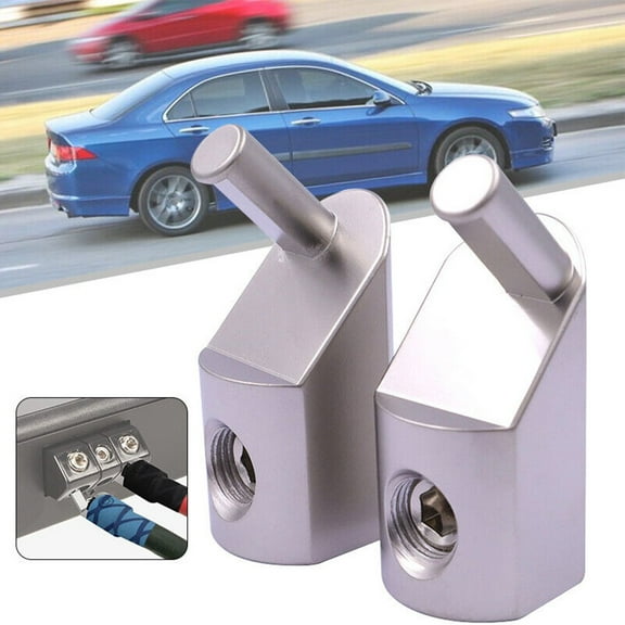 BAGUER 2* Power and Ground 1/0 Gauge to 4 Gauge Amp Input Reducers for Car Audio Amp