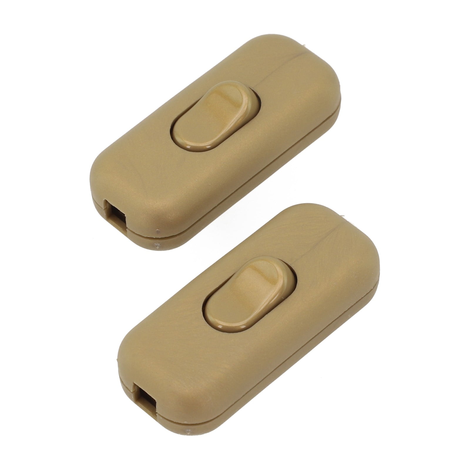 BAGUER 2pc ON/OFF Rocker Light Switch 2A ABS for 2 or 3 Core Flex Cable ...