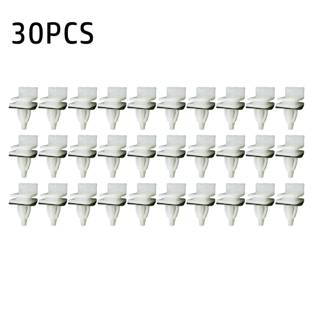 BAGUER 30x Side Skirt Sill Seal Panel Mounting Trim Clips for Honda Acura Accord Civic
