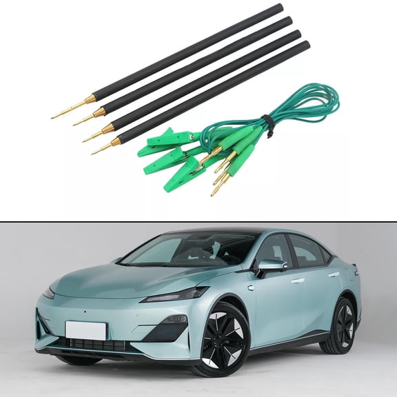 BAGUER 4Pcs Ecu Read Write Probe & Connect Cable 12 to 24V Led Bdm Frame for Car