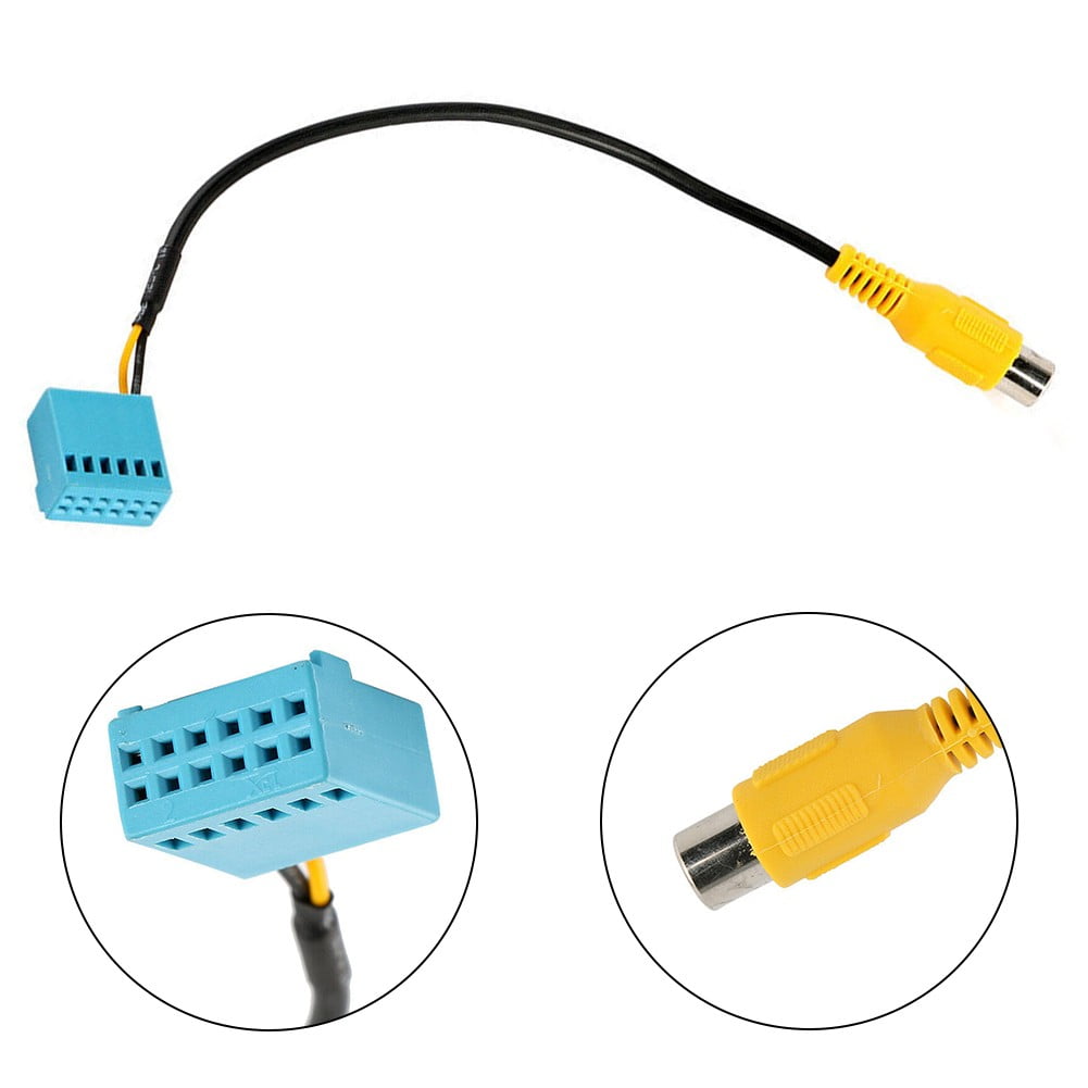 BAGUER Backup Camera RVC Cable Adapter for Golf for Passat B6 for Touran MIB RCD330G
