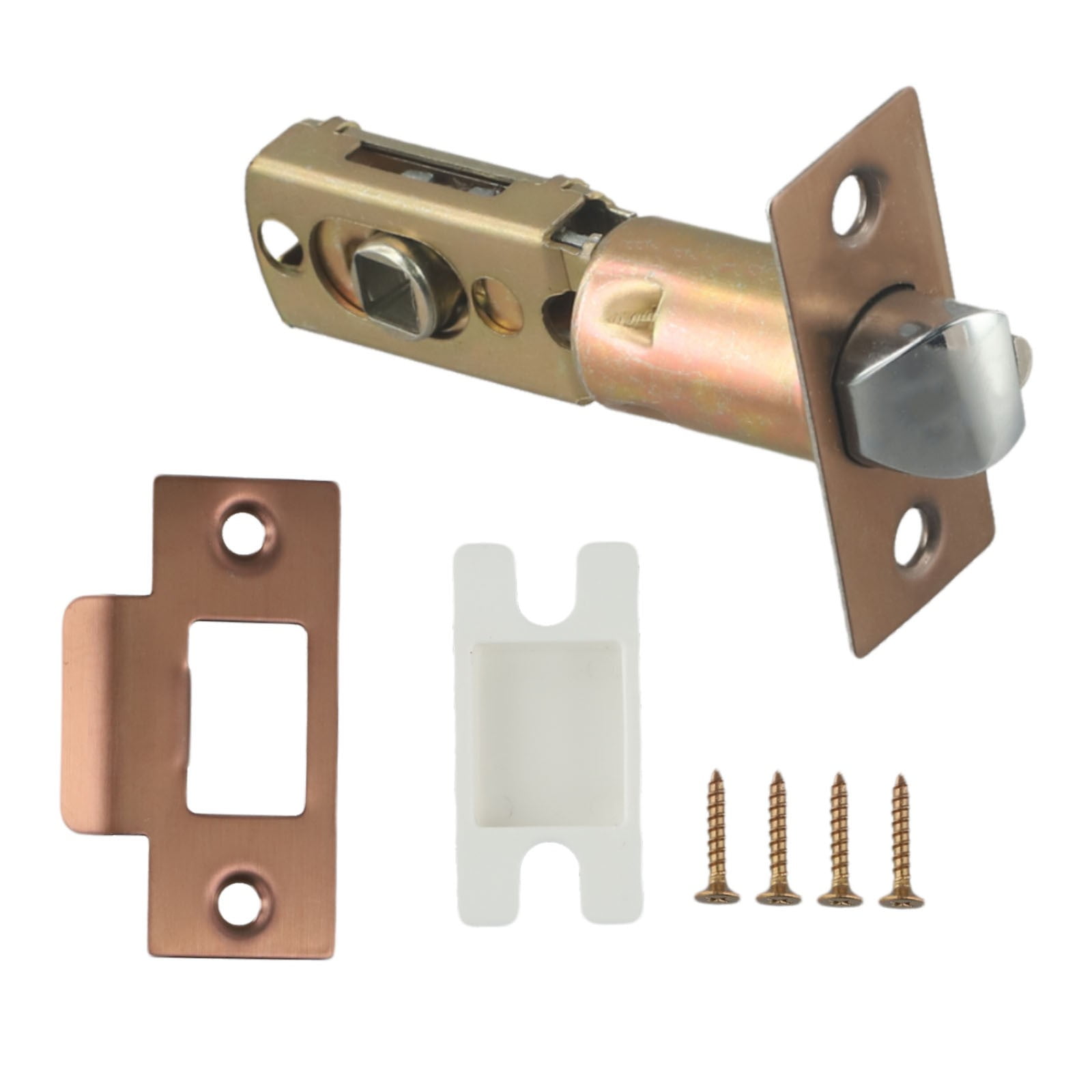 BAGUER Bathroom Door Lock Body Washroom Single Tongue Lock Bolt Door
