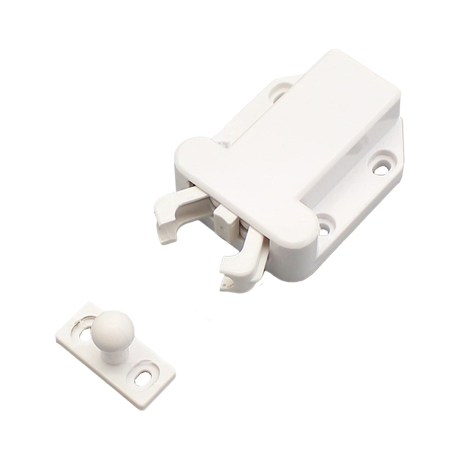 BAGUER Magnetic Cabinet Door Catches Stainless Steel Door Push to Open ...