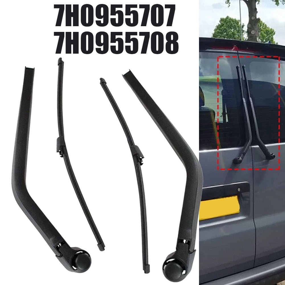 BAGUER Pair Rear Wiper Assembly For T5 2004-2009 For T 6 2015+ 7H0955707 7H0955708
