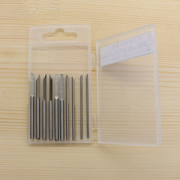 BAGUER Professional Steel Wood Carving Chisels Tools, Perfect for Nut Olive Egg Engraving Sculpturing, Precise Artistry 10Pcs