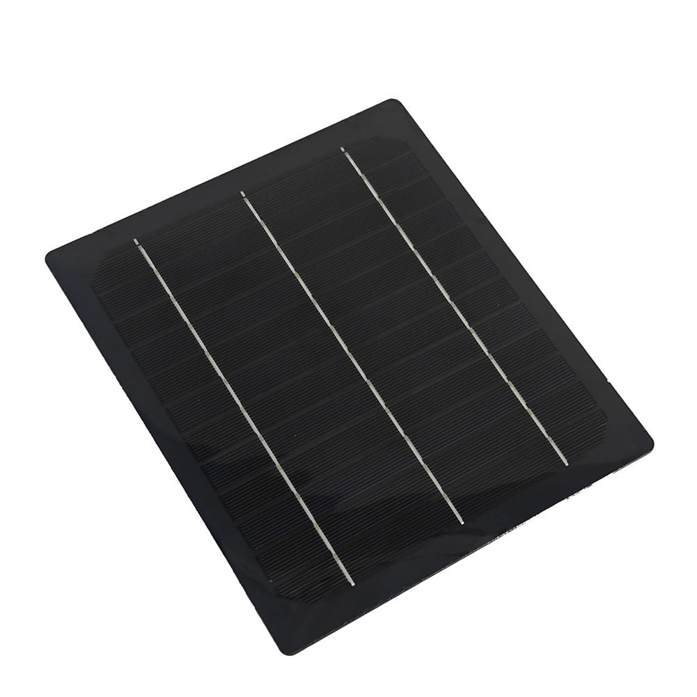 BAGUER Solar Panel Fan with USB Solar Energy Camping Fan Air Extractor