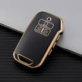 BAGUER Tpu Car Key Case Fob Cover for Kia car key cover J type black